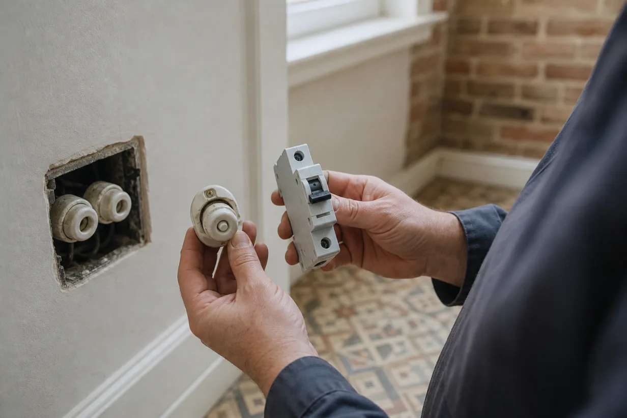Électricien à Seraing — intervention à domicile